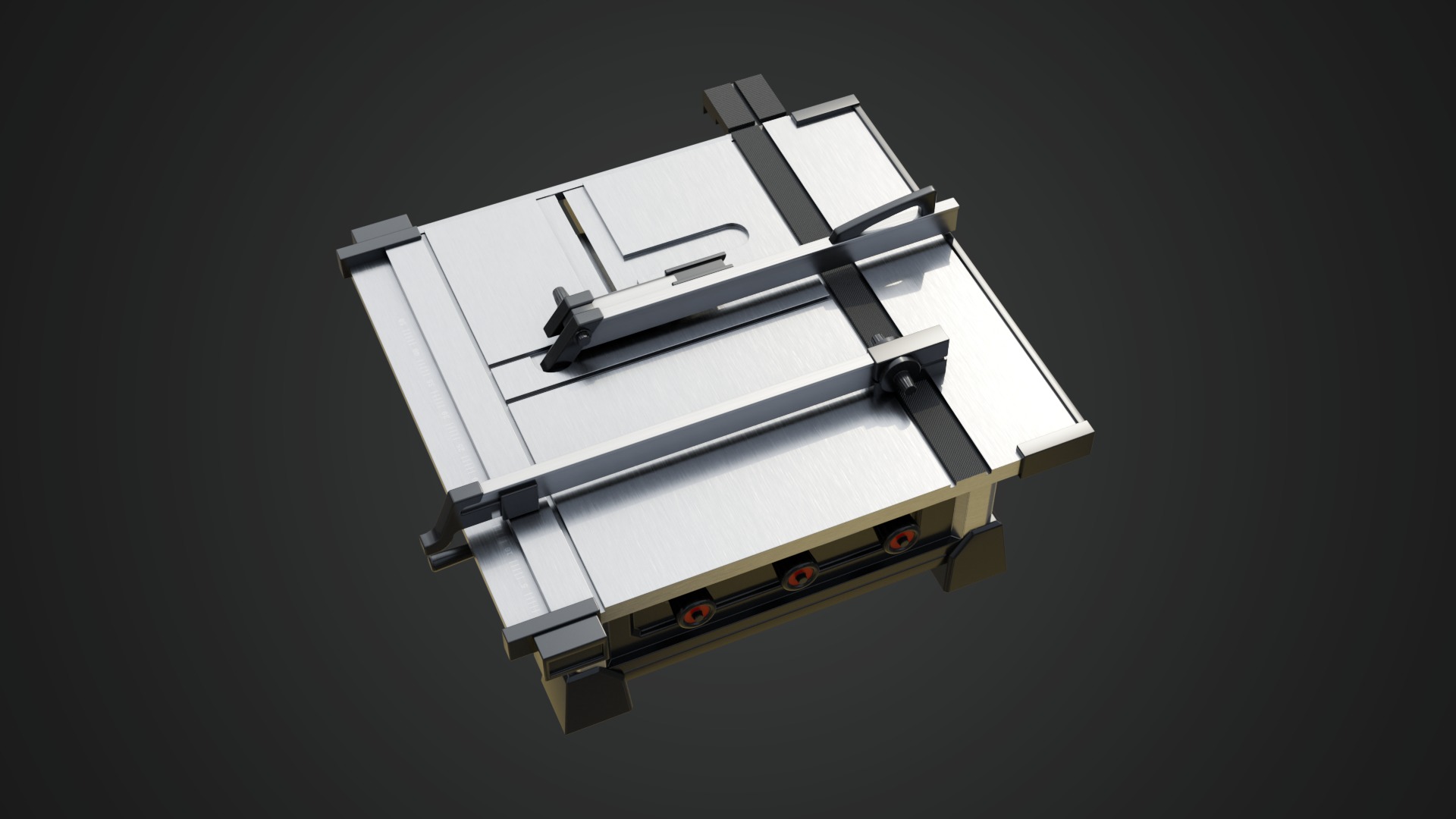 Table Saw 3D model_11