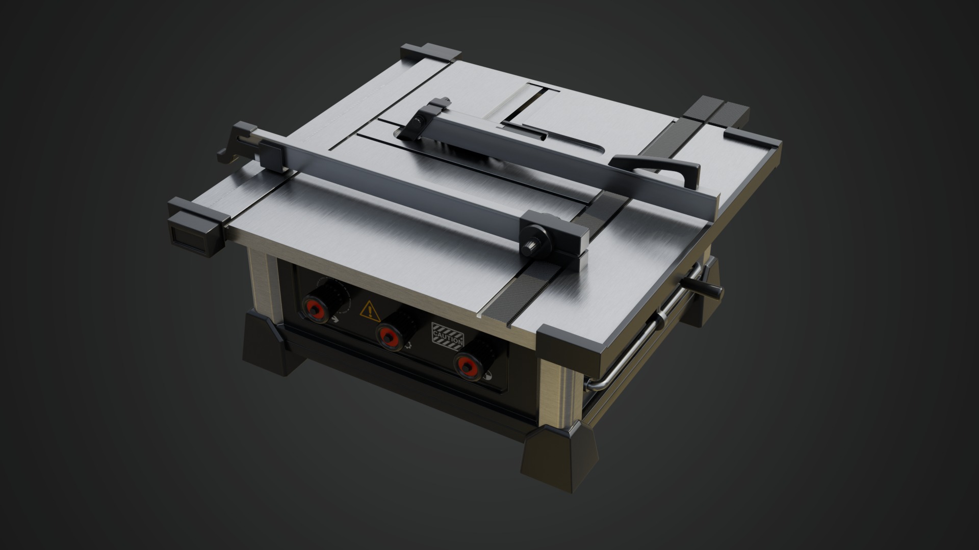 Table Saw 3D model_10
