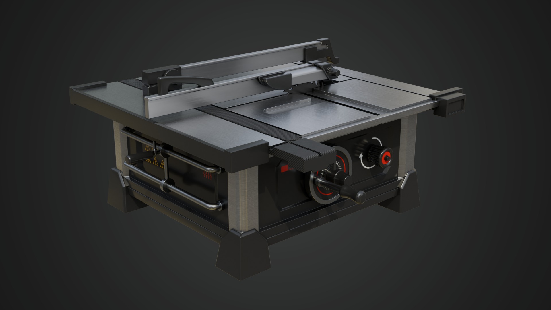Table Saw 3D model_3