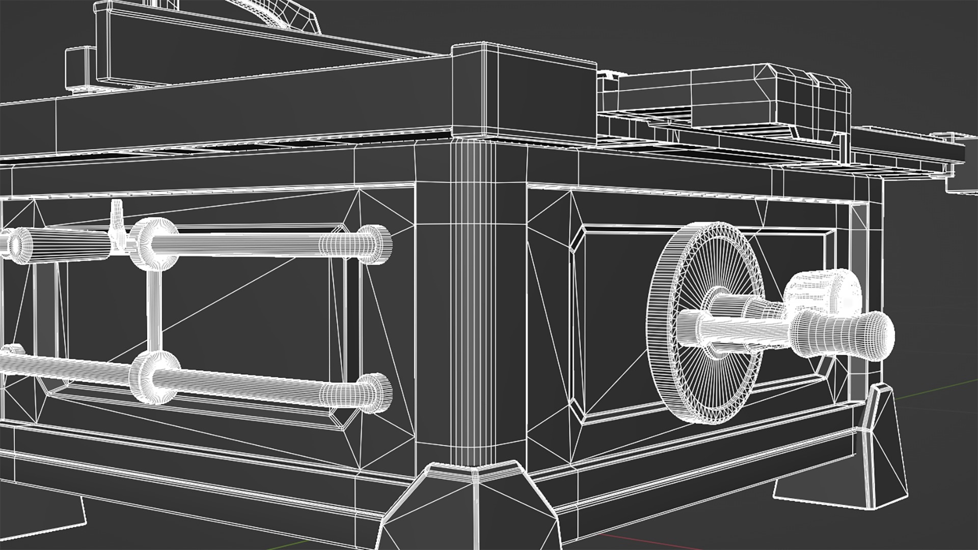 Table Saw 3D model_17