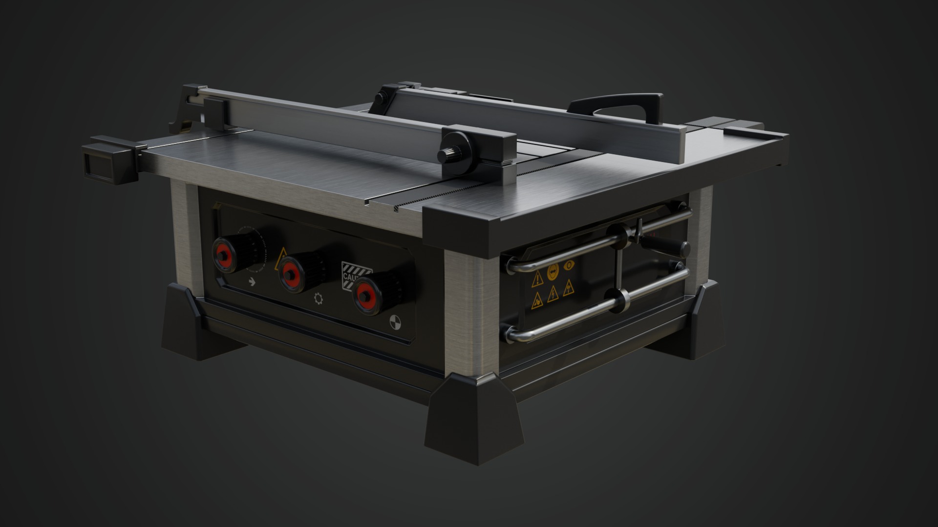Table Saw 3D model_2