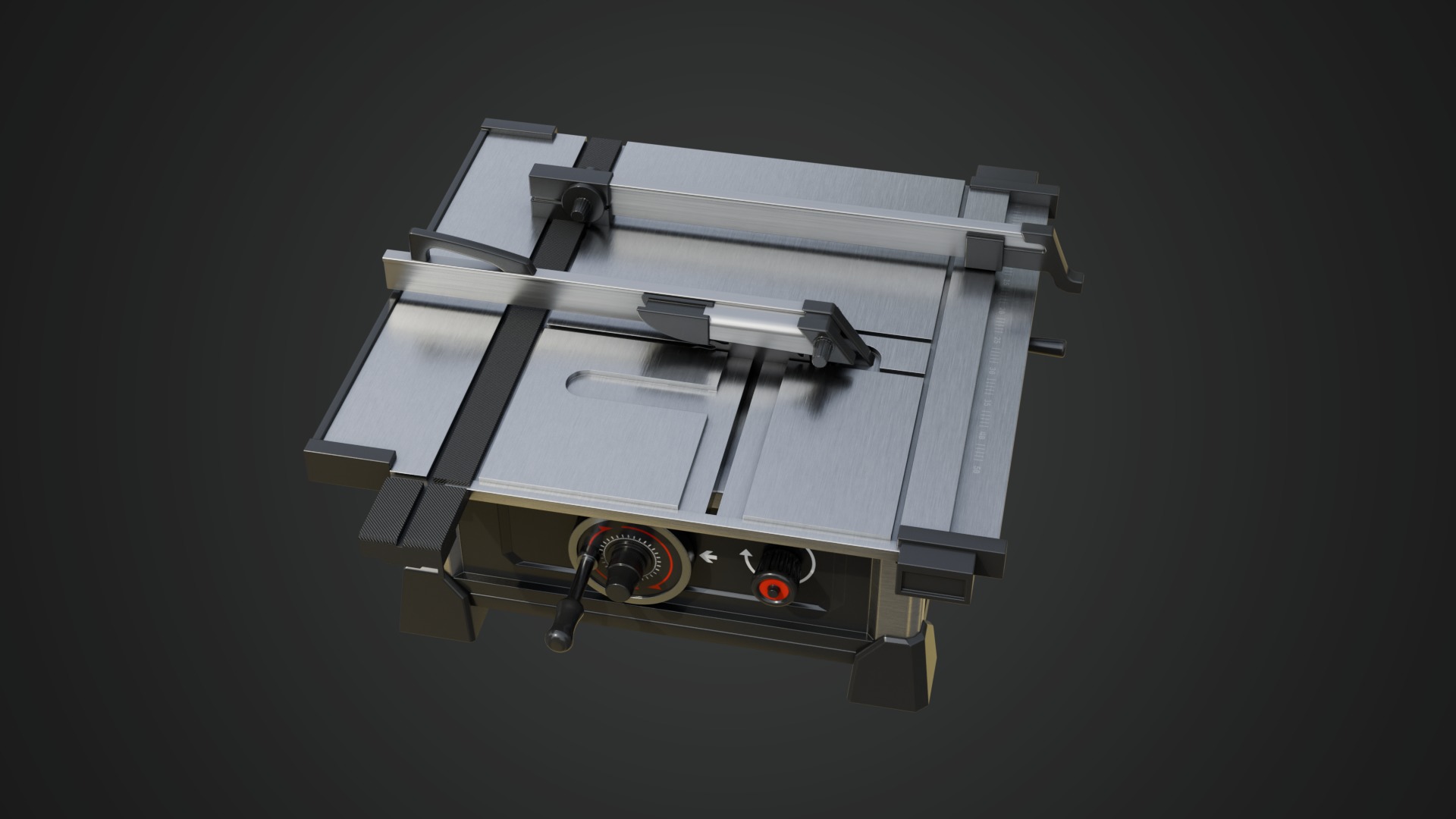 Table Saw 3D model_5