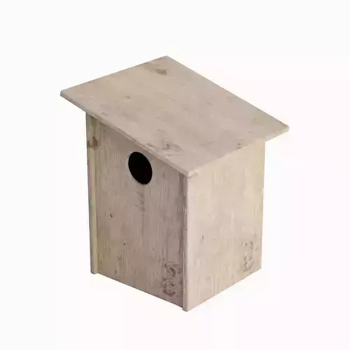 Wooden Birdhouse C 01