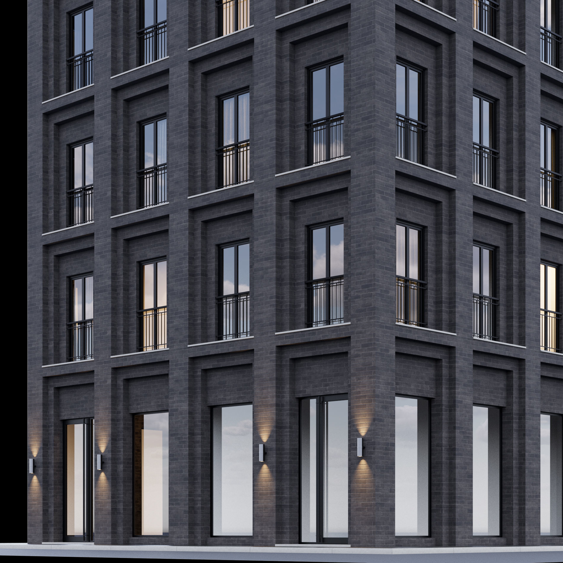 Building set full set 3D Model Collection_28