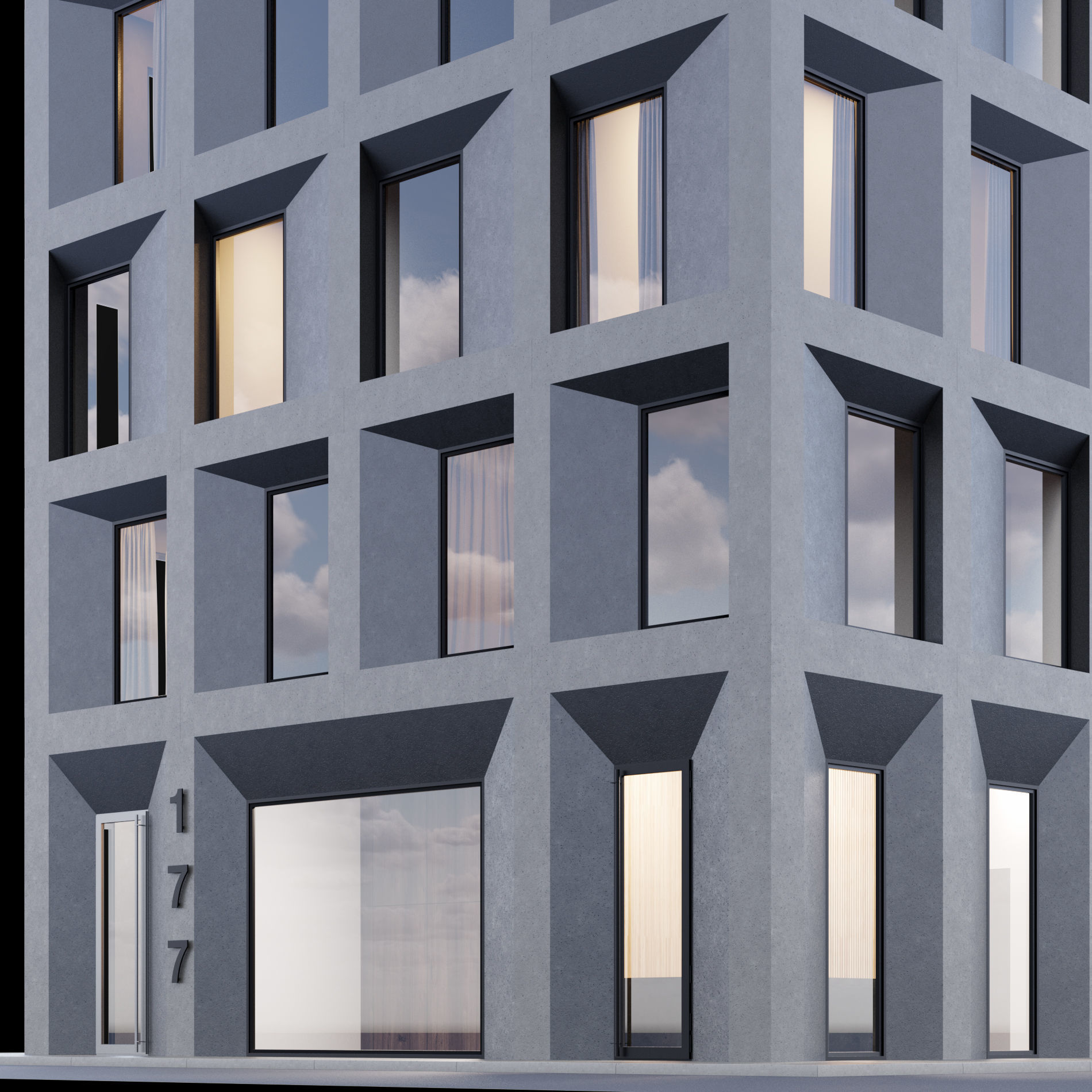 Building set full set 3D Model Collection_13