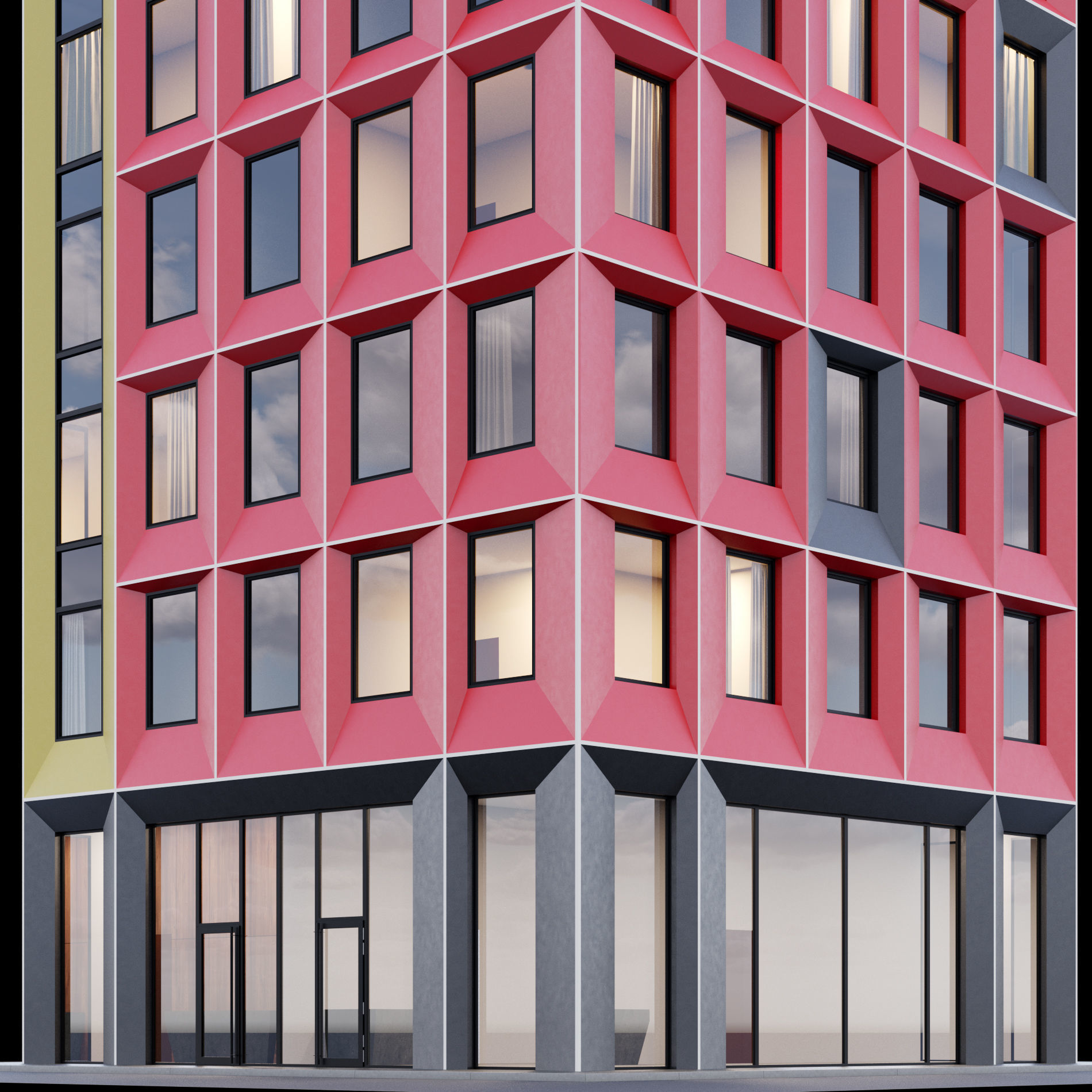 Building set full set 3D Model Collection_24