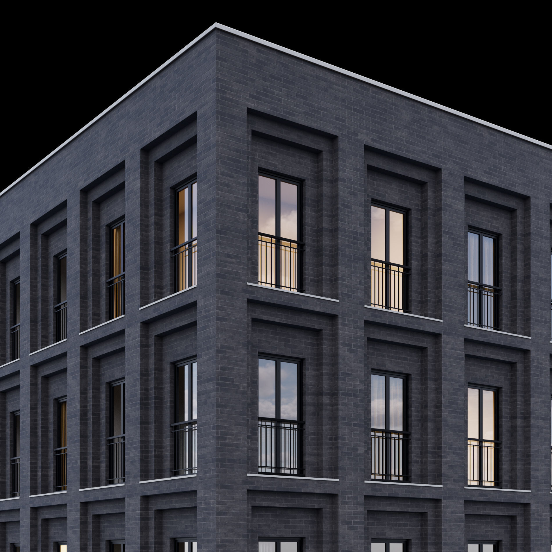 Building set full set 3D Model Collection_15