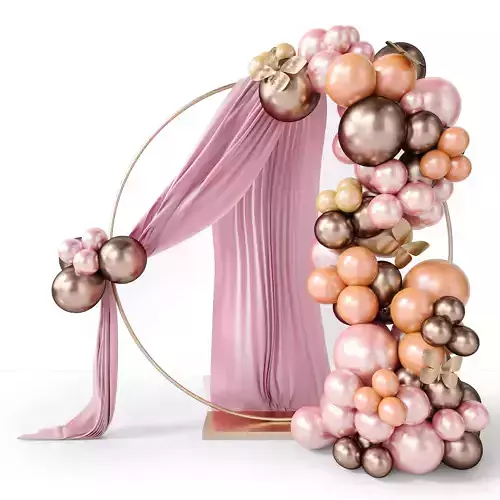 Balloon Arch for Holidays Birthdays or Weddings