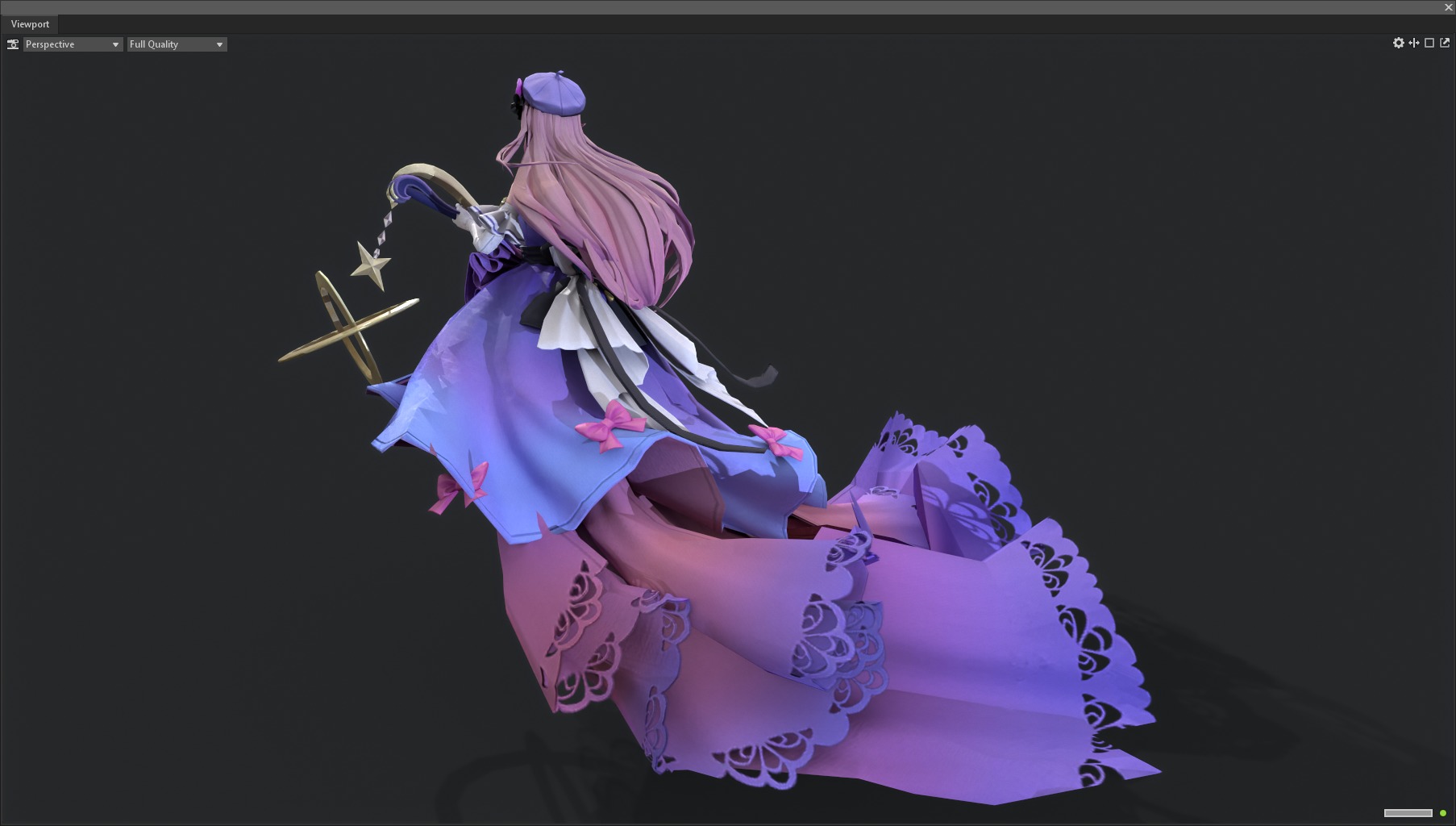 dancer 3D model_4