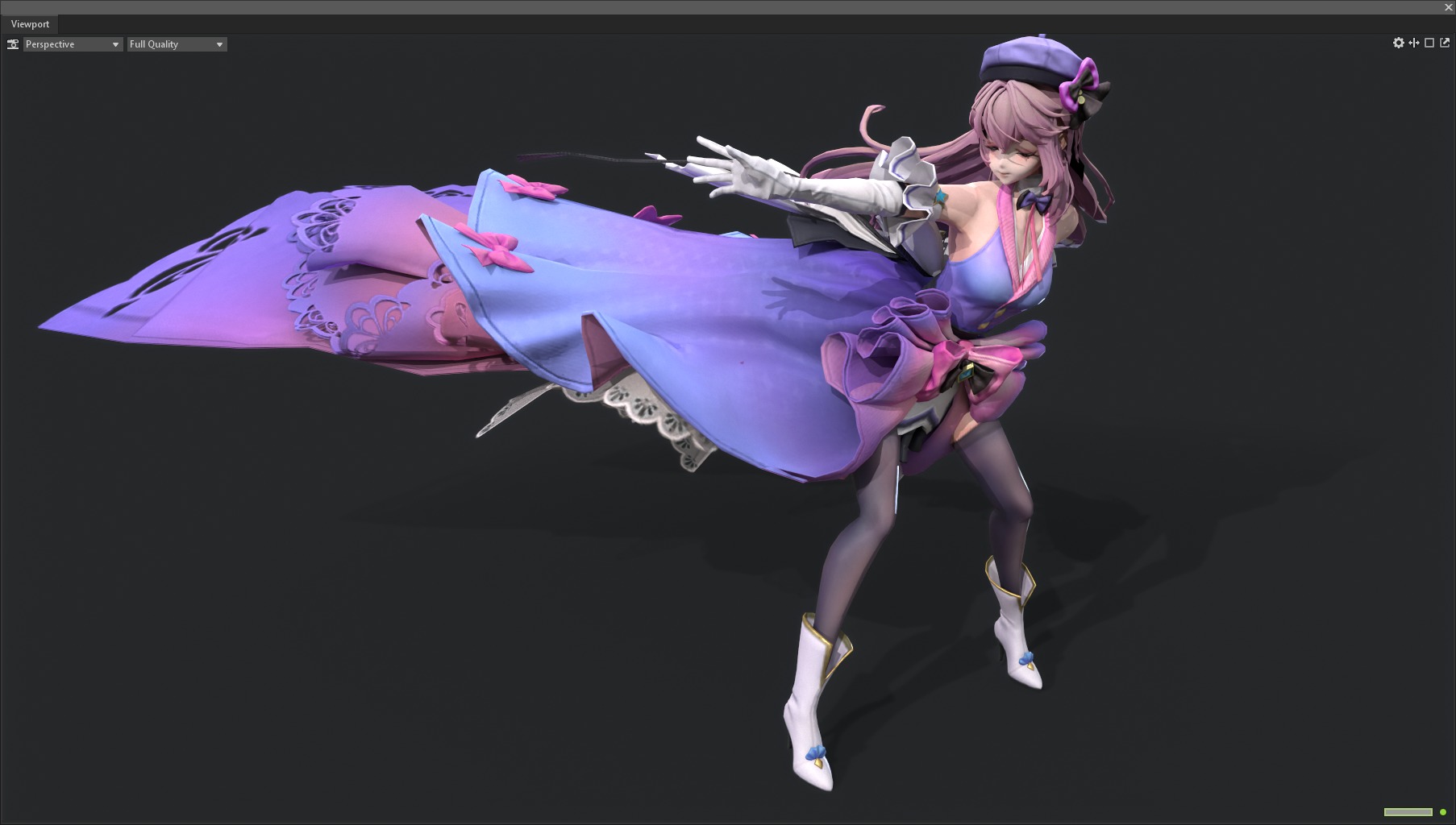 dancer 3D model_16