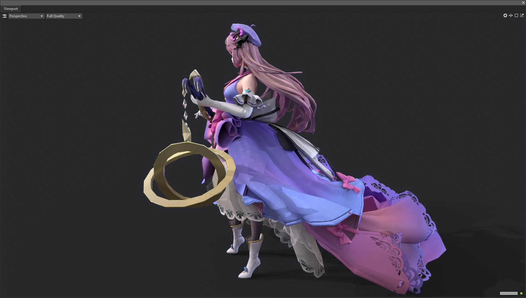 dancer 3D model_3