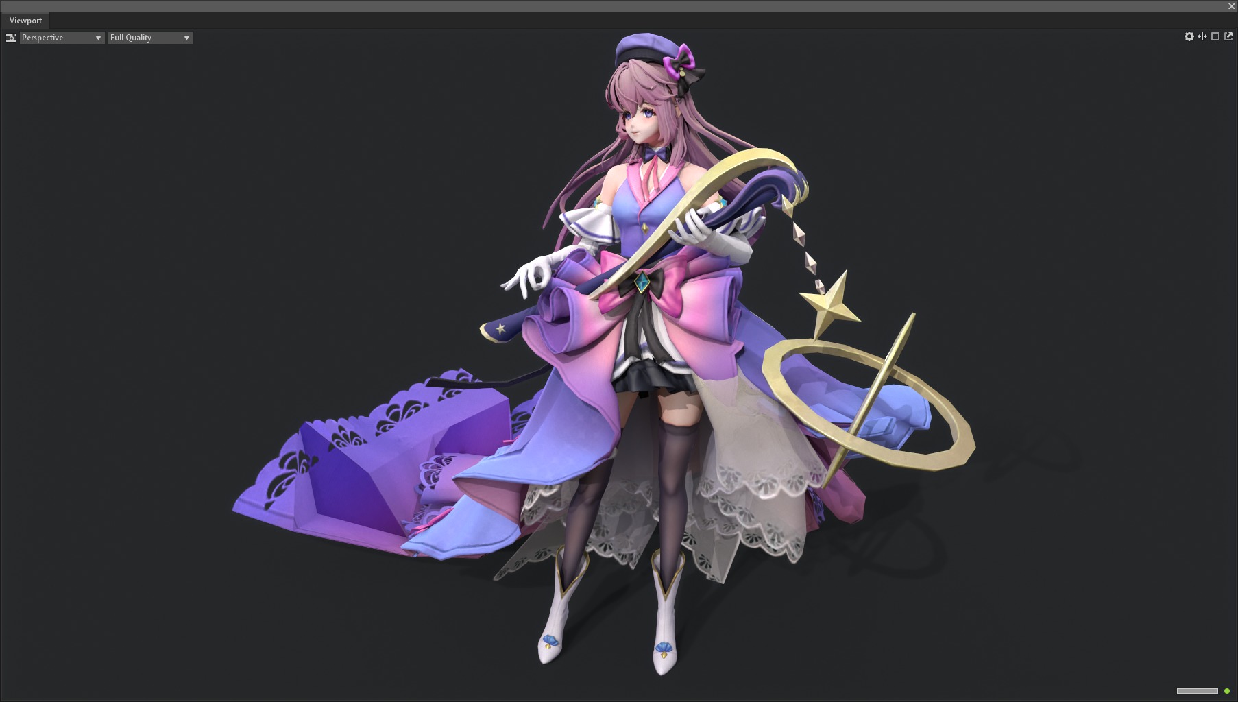 dancer 3D model_2
