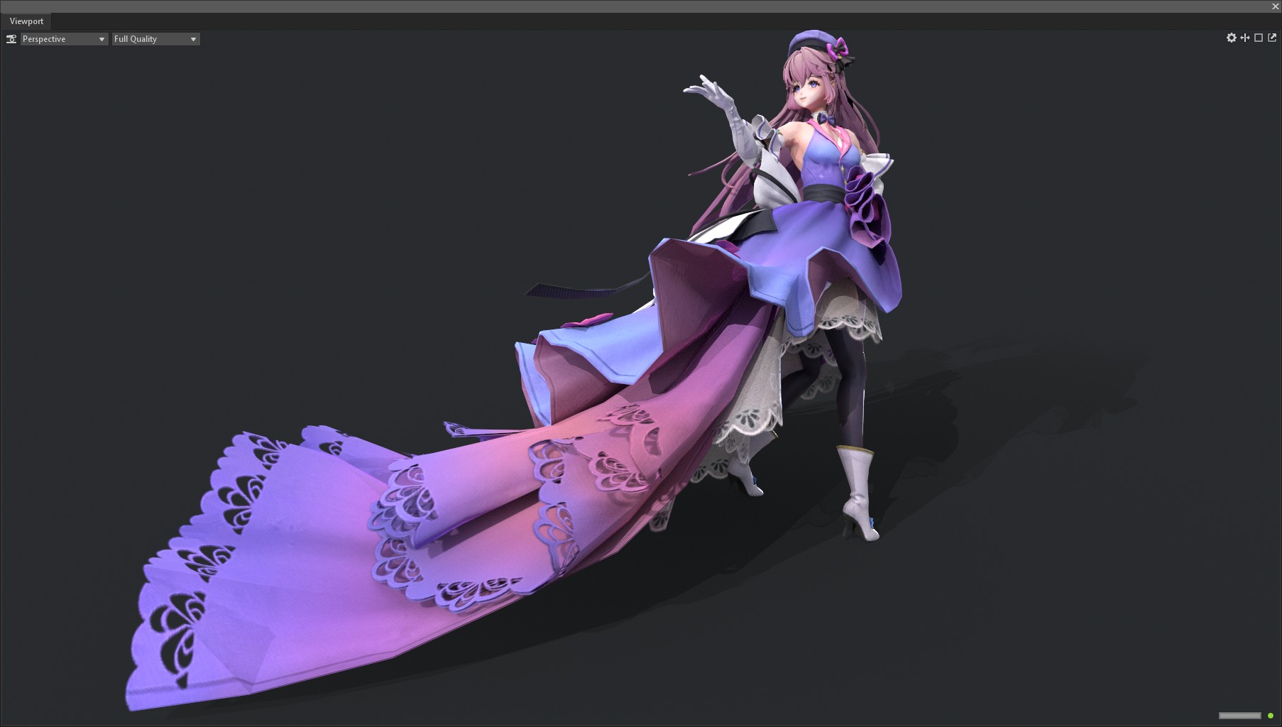 dancer 3D model_14