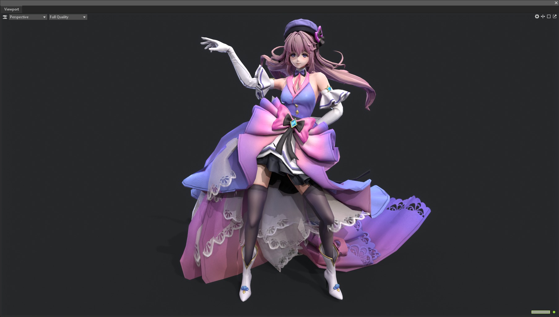 dancer 3D model_12