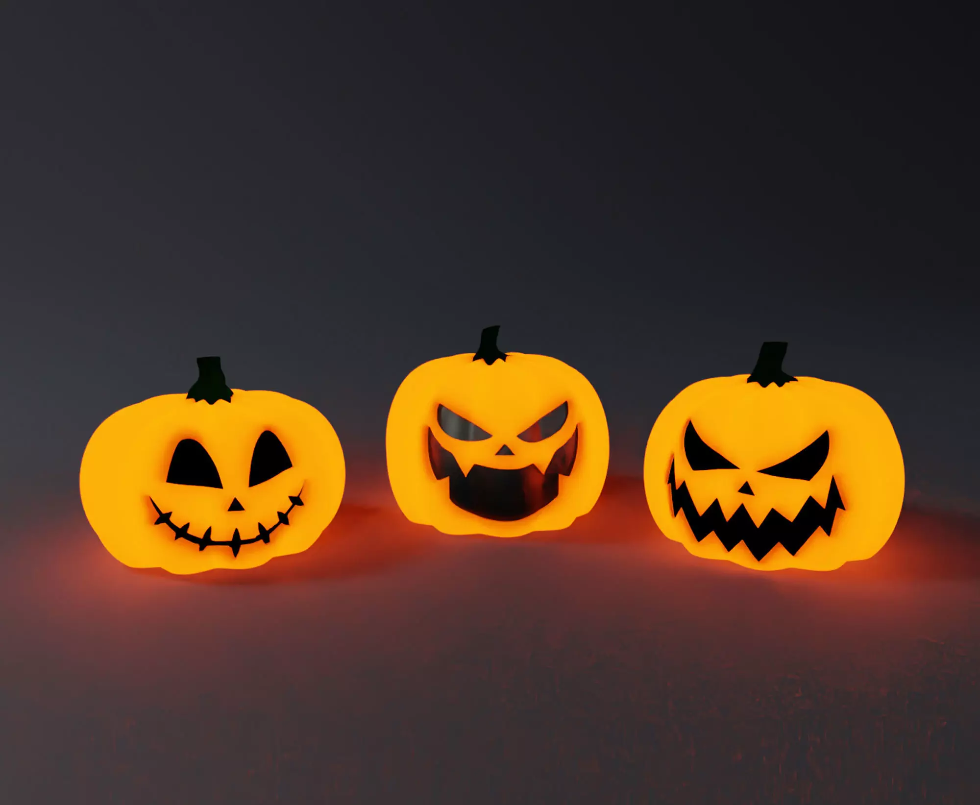Jack O Lantern Pack 3D print model