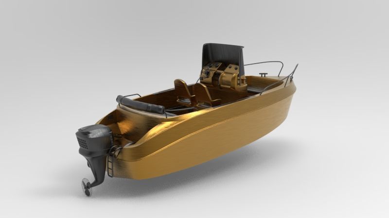 boat - 3D model_1