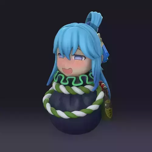 Aqua in the bag  3D print model