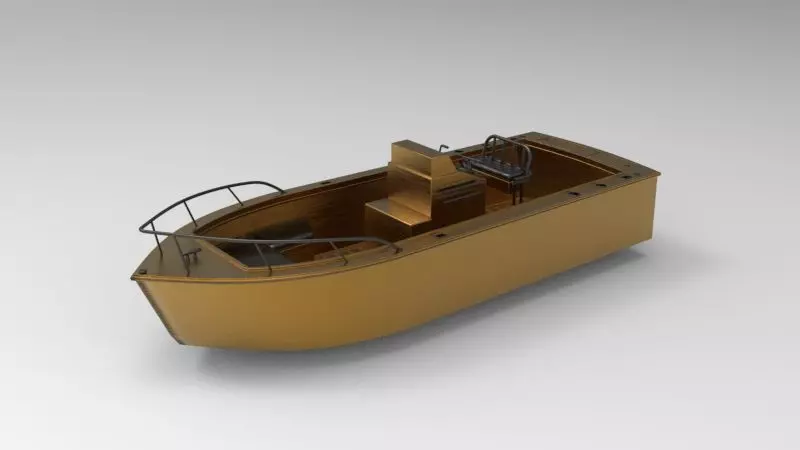 Boat  - 3D model_0