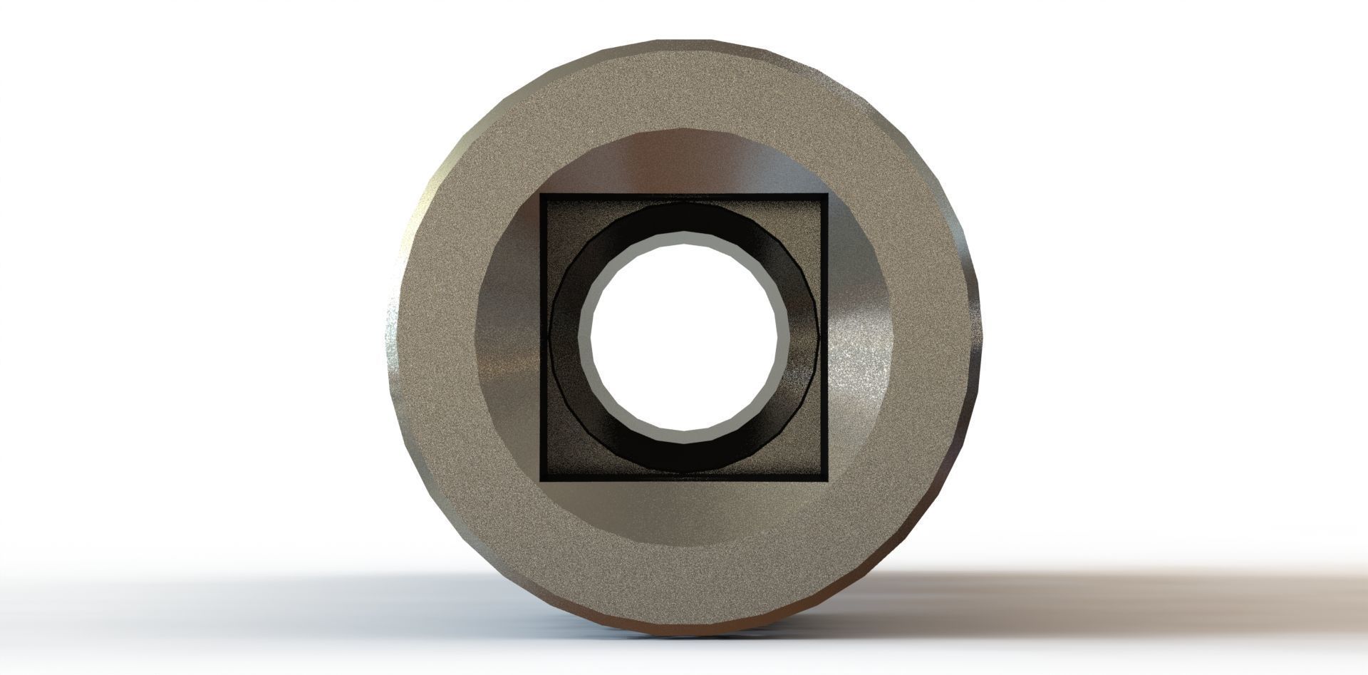 Soquete Longo 10mm x 3-8 pol Long 3D model_21