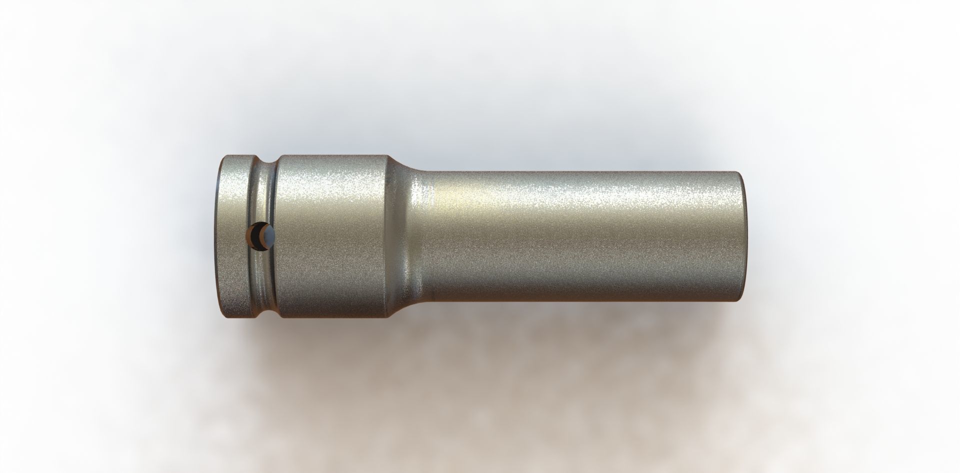 Soquete Longo 10mm x 3-8 pol Long 3D model_17