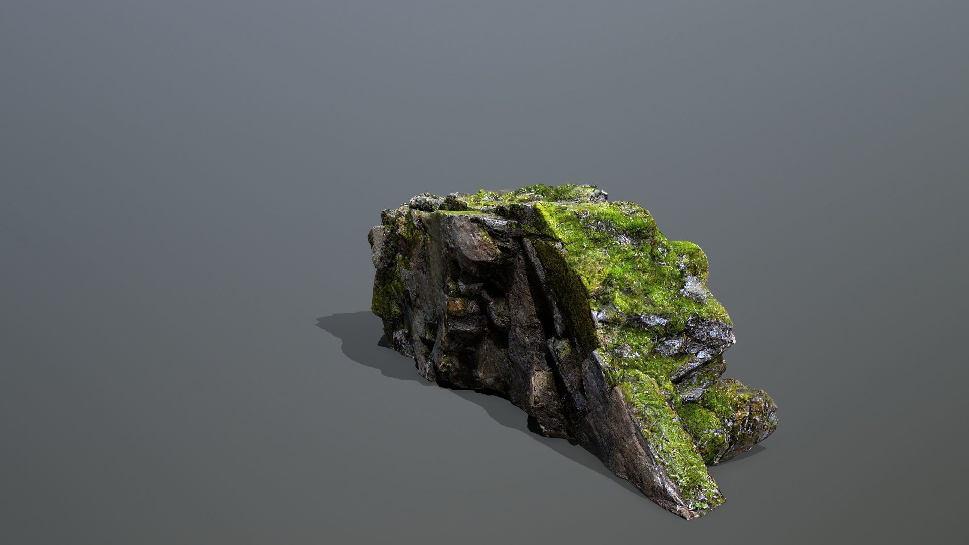 Mountain Low-poly 3D model_11