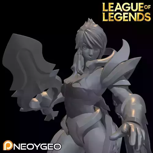 DAWNBRINGER RIVEN - LEAGUE OF LEGENDS 3D print model