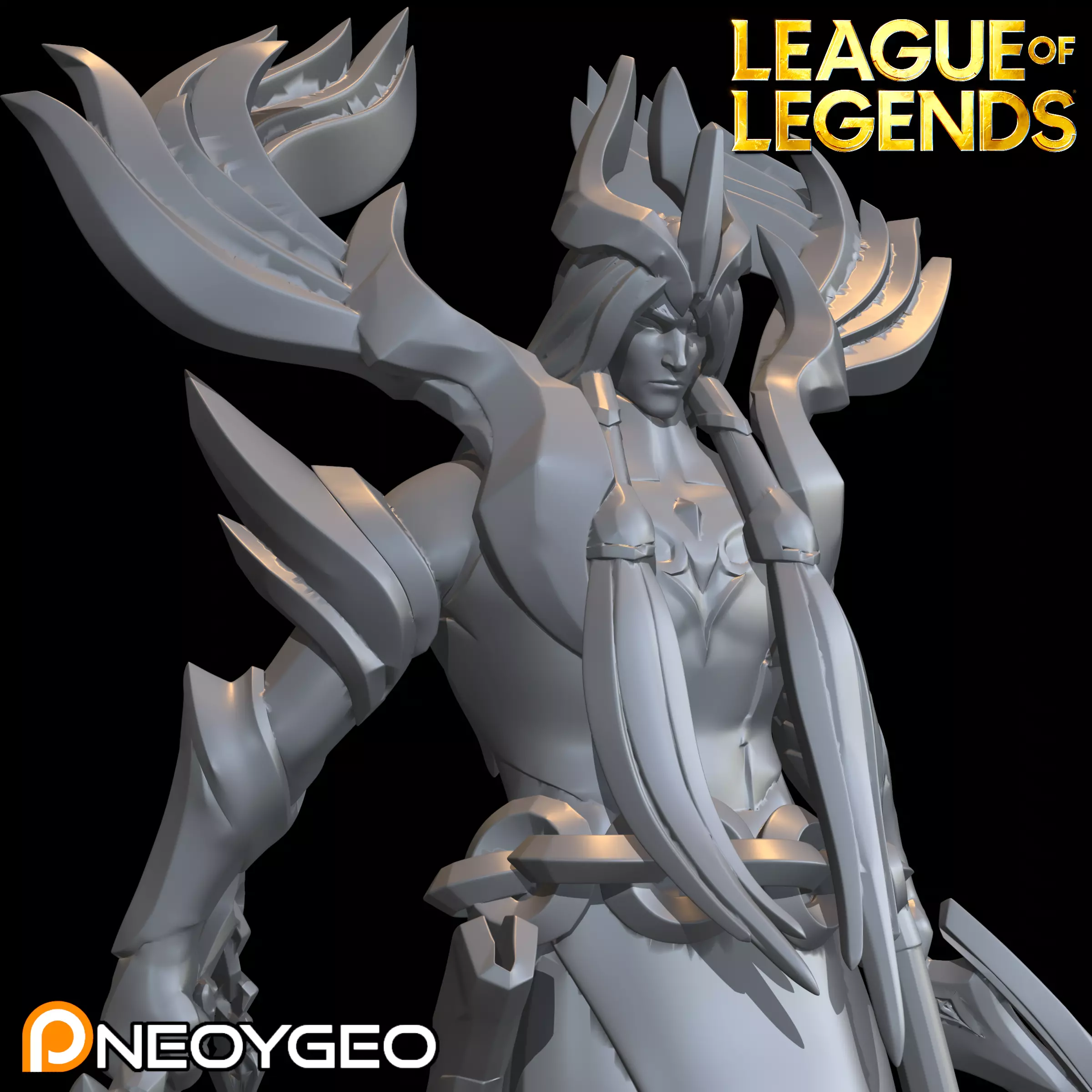 DAWNBRINGER YONE - LEAGUE OF LEGENDS 3D print model