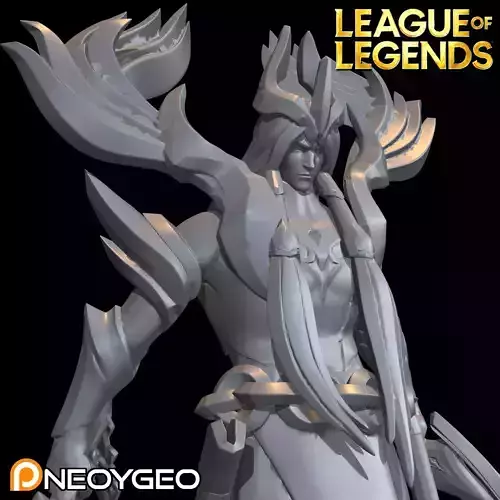 DAWNBRINGER YONE - LEAGUE OF LEGENDS 3D print model