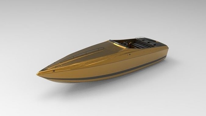 boat - 3D model