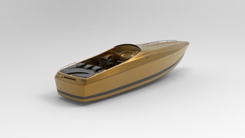 boat - 3D model_1