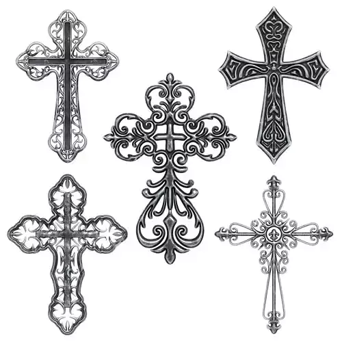 5 Christian cross V 03