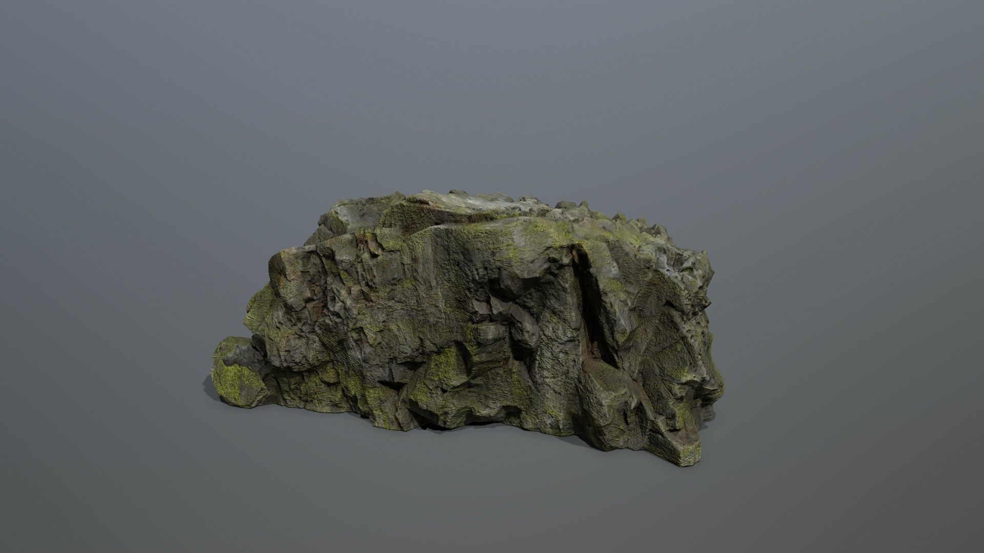 Mountain Low-poly 3D model_15