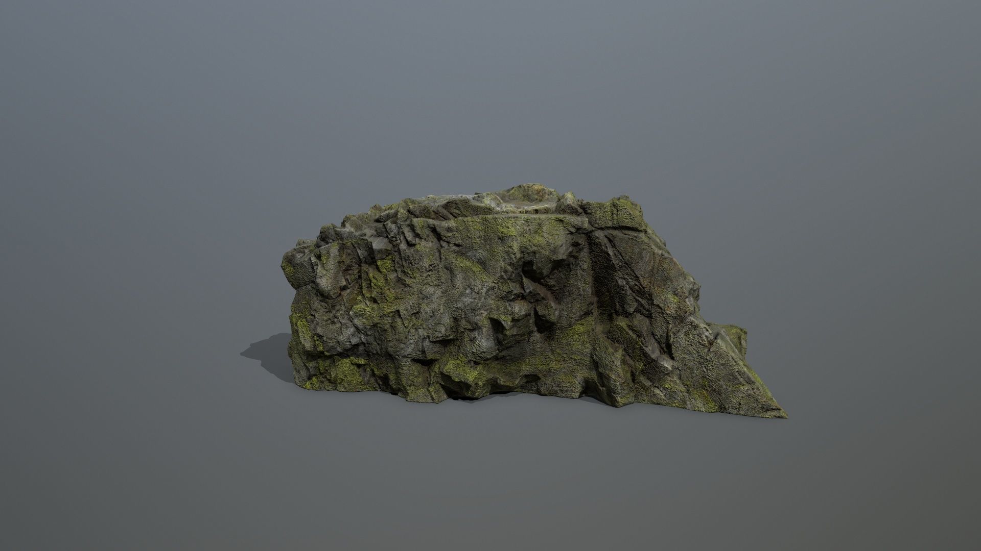 Mountain Low-poly 3D model_10