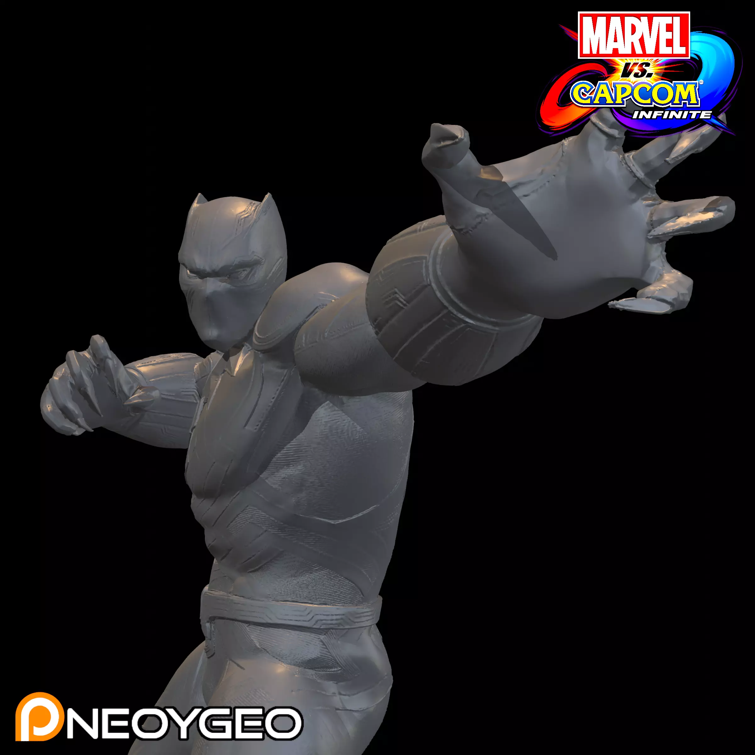 BLACK PANTHER - MARVEL VS CAPCOM INFINITE 3D print model_0