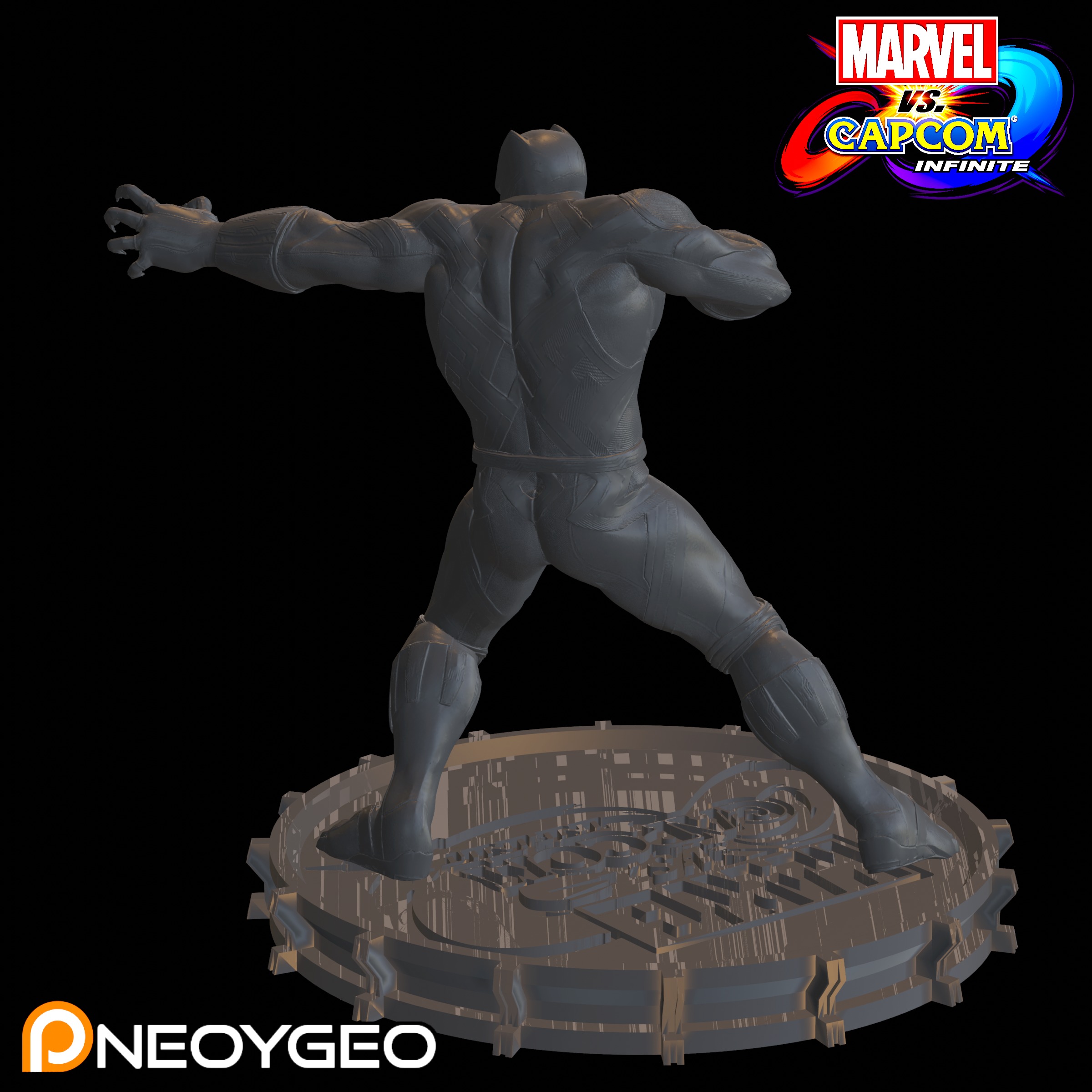 BLACK PANTHER - MARVEL VS CAPCOM INFINITE 3D print model_3