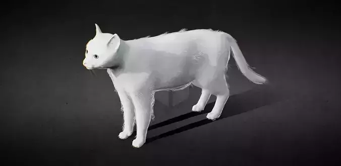 White Cat Animated AAA