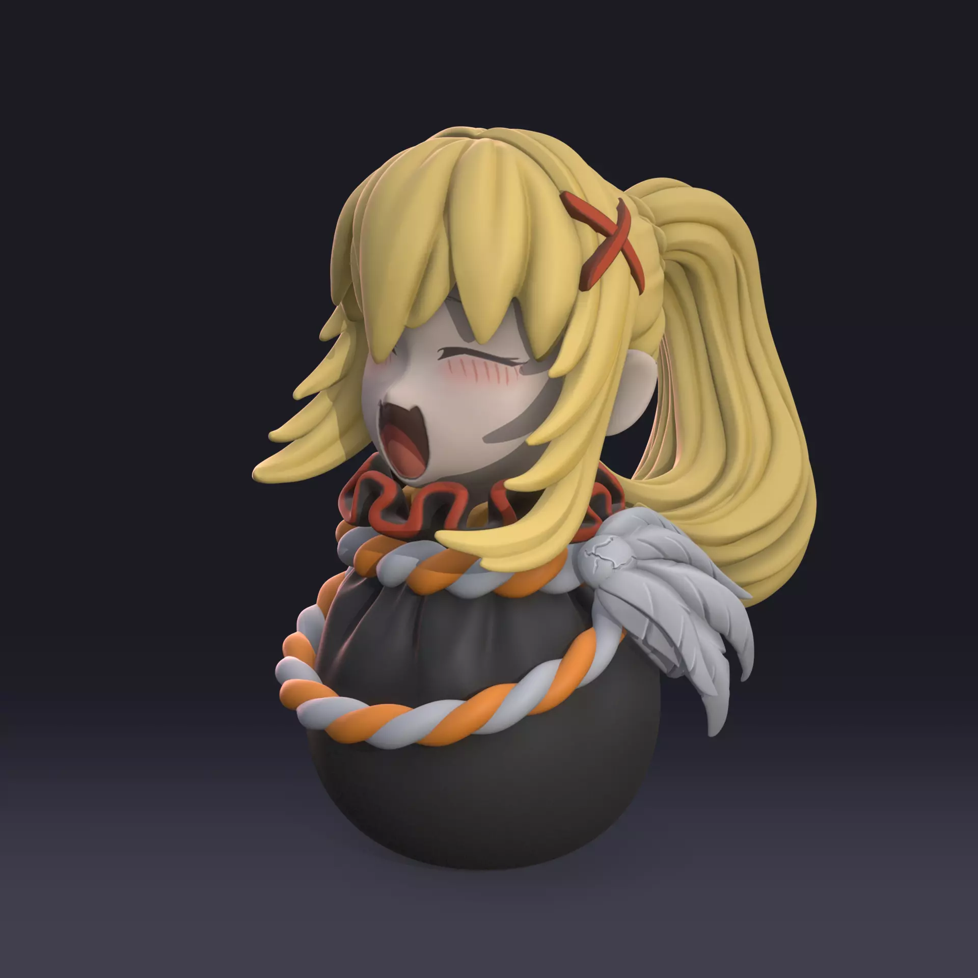 Darkness in the bag 3D print model_0