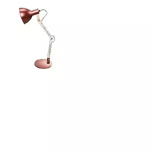 Sophisticated Copper and Wood Lamp 3D Model