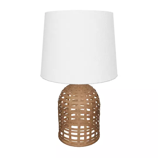 Realistic Table Bamboo Lamp 3D Model Low-poly 3D model_0