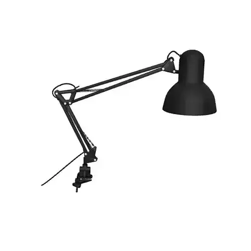 Realistic Desk Lamp 45 CM 25 Watts 3D Model