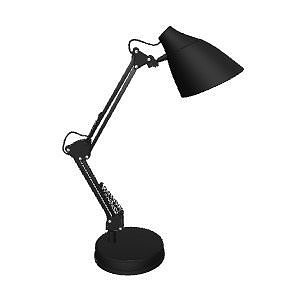 Modern Incandescent Desk Lamp - Office Lamp 3D Model Low-poly 3D model