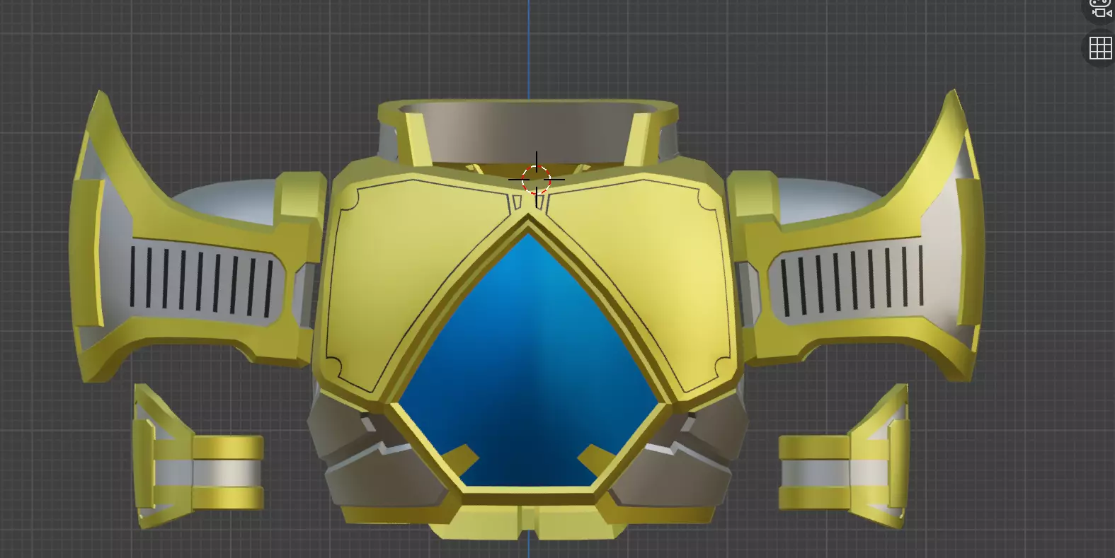 Blade King Form  EVA drawing 3D model_0