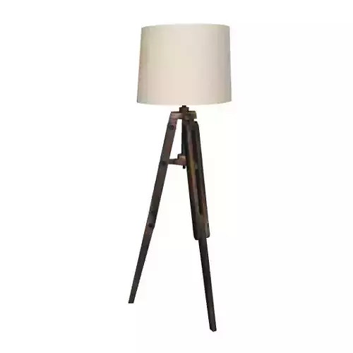 Elegant Standing Floor Lamp 3D Model