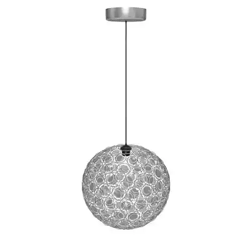 Elegant Pendant Lamp 3D Model for Interior Design Low-poly 3D model