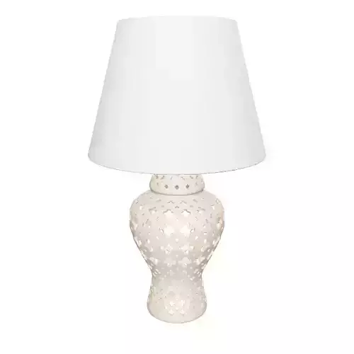 Elegant Bodrum Table Lamp 3D Model