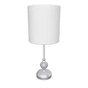 Elegant 3D Beige Table Lamp Model Low-poly 3D model_0