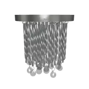 Ceiling Lamp Split 5L E14 - Realistic 3D Model Low-poly 3D model_0