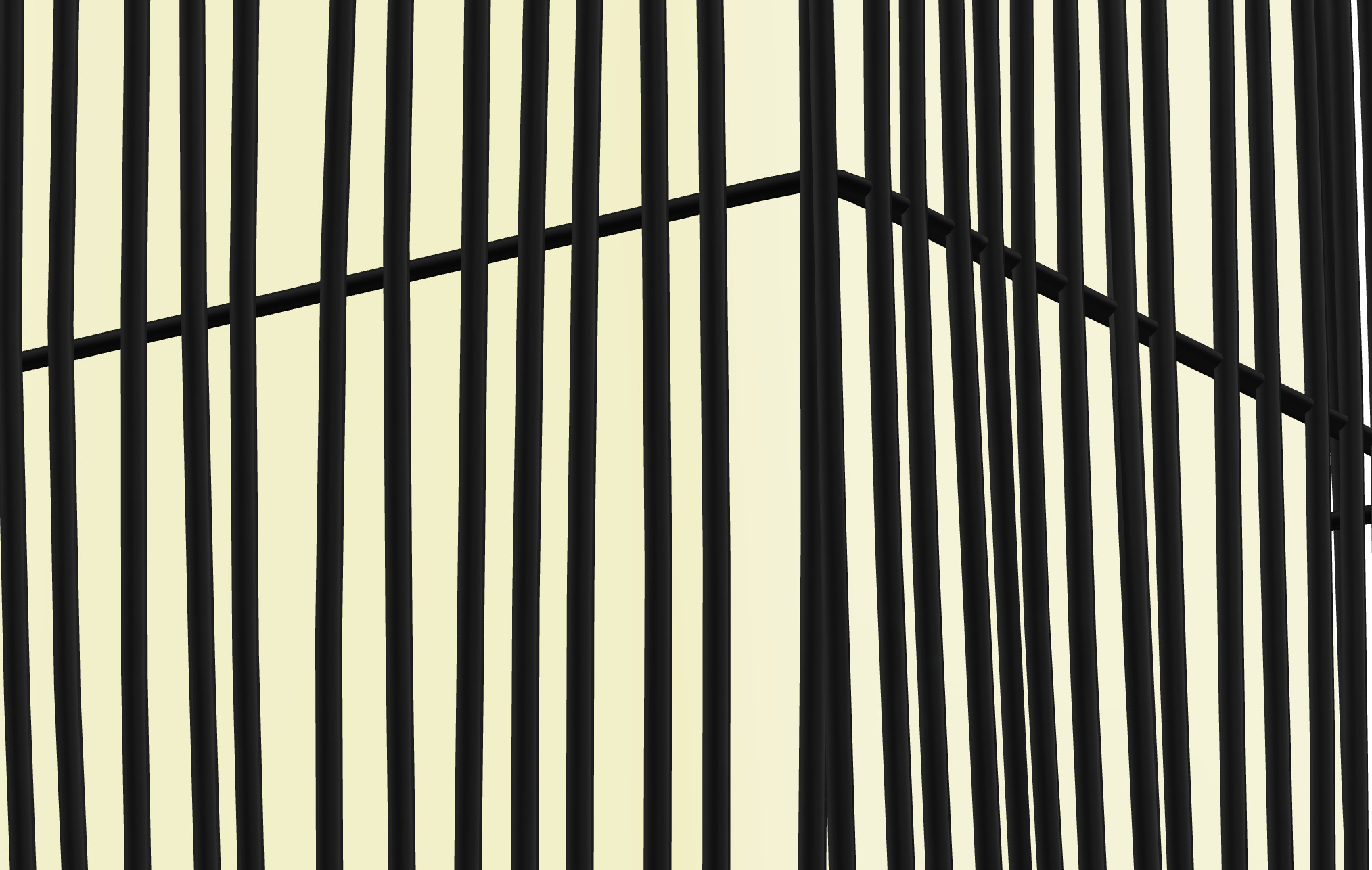 3D Bamboo Floor Lamp with E14 Sockets Light Low-poly 3D model_31