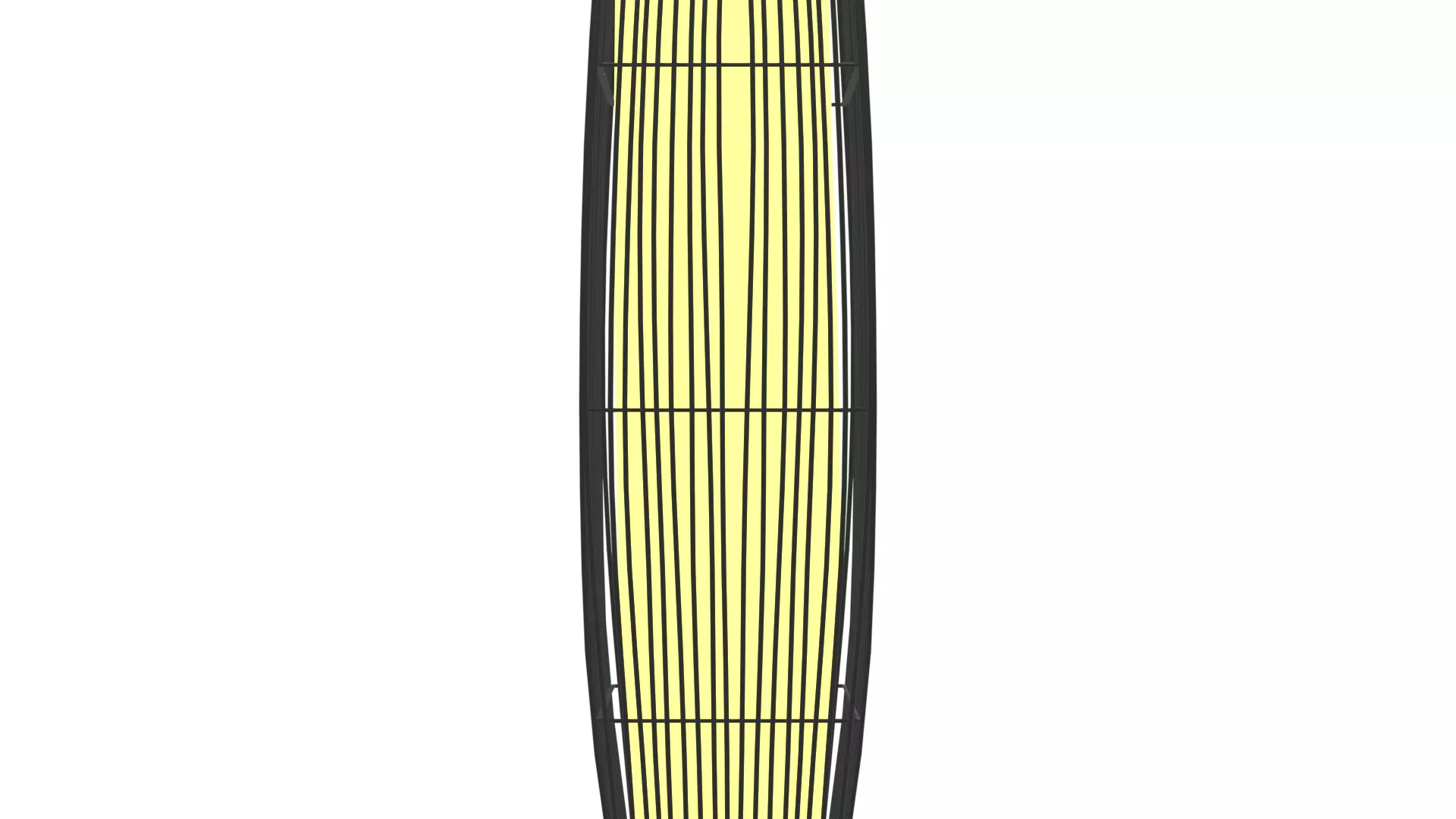 3D Bamboo Floor Lamp with E14 Sockets Light Low-poly 3D model_0