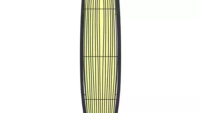 3D Bamboo Floor Lamp with E14 Sockets Light Low-poly 3D model